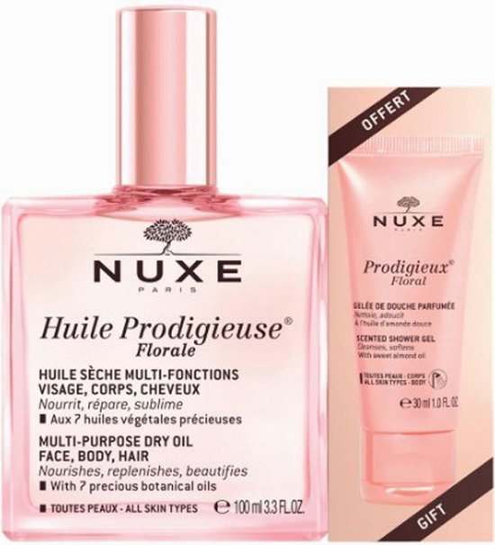 550x605-221 Huile Prodigieuse Floral Lot 2 Pcs By Nuxe 2 Pcs - Image 1