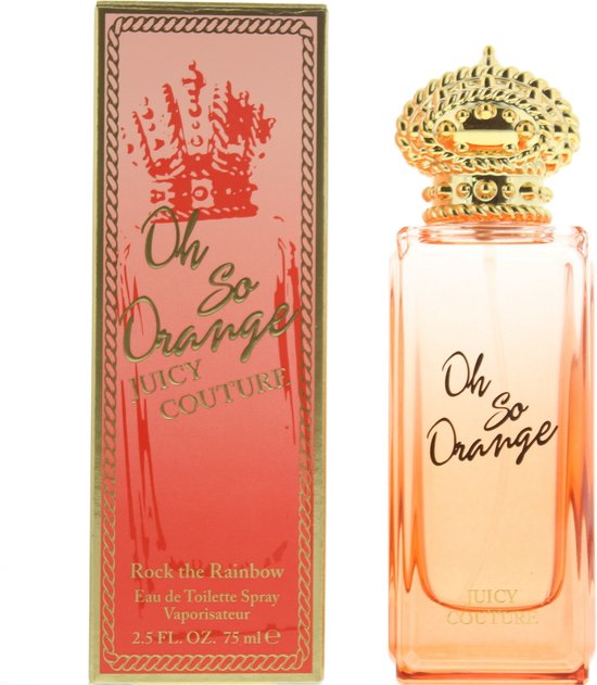 550x631-4 Juicy Couture Rock The Rainbow Oh So Orange Eau De Toilette 75 Ml woman - Image 1