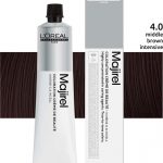 Permanent paint  L Oreal Professionnel Majirel 4 0  50ml
