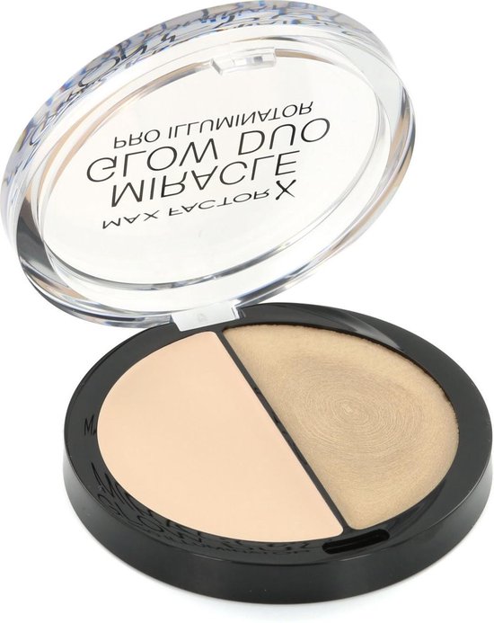 550x693-43 Max Factor Miracle Glow Duo Highlighter -10 Light - Image 1