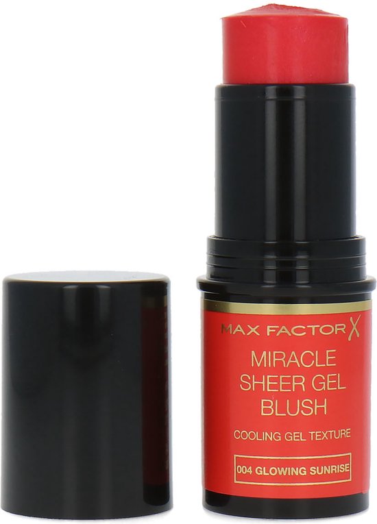 550x765-16 Max Factor - Miracle Sheer Blush - Gel Blush 8 G 004 Glowing Sunrise - Image 1