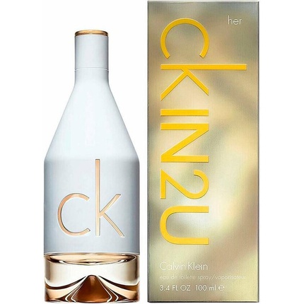 110415_cbe04416314f4b2f336577550004aafc Calvin Klein Ck In 2U Eau De Toilette Spray 100 ml for Women - Image 1