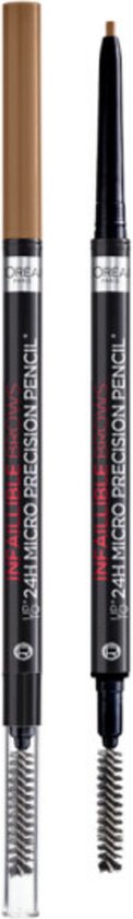 122x840-11 L'Oréal Paris Infaillible Brow 24H Filling Micro Precision Pencil Ultradun Wenkbrauwpotlood - 5.0 light brunette - 4.5 gr - Vegan formule - Image 1