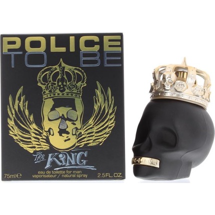 13055_6882fb6c8a95e70d3fa640bb89081e39 Police Colognes Police To Be The King Eau De Toilette Spray 125 Ml For Men - Image 1