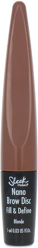 131x840-23 Sleek Nano Brow Disc Fill & Define Wenkbrauwgel - Blonde - Image 1