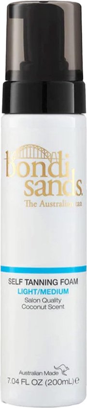 180x840-10 Bondi Sands - Self Tanning Foam - Zelfbruiner - Light/Medium - 200 ml - Image 1