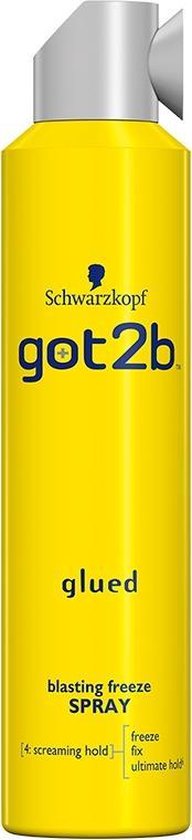 192x840-74 Top Coat Haarlak Got2b Glued Schwarzkopf (300 ml) - Image 1