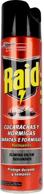 Insecticide Raid Kakkerlakken Side camping stove (400 ml) - Image 3