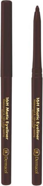 Dermacol - Waterproof Matic Eyeliner 16h č.3 Brown - - Image 2
