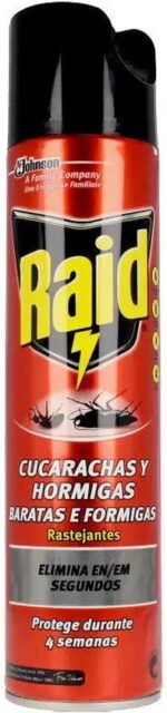 Insecticide Raid Kakkerlakken Side camping stove (400 ml) - Image 4