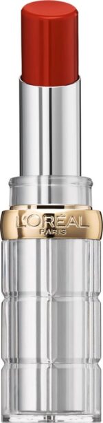 L'Oréal Paris Glow Paradise Balm-In-Lipstick - Verzorgende Lippenstift met Glanzende Finish met Granaatappelextract en Squalaan - 350 Rouge Paradise - Rood - 3,8gr - Image 3