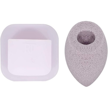 2120390_029394ebc20288eac8aef00ebf7ef58a Real Techniques Exfoliating Miracle Cleansing Sponge Sponge Holder Duo - Image 1