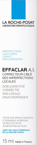 La Roche-Posay Effaclar A.I. - Dagcrème - voor gevoelige huid en Acné - 15ml - Image 2