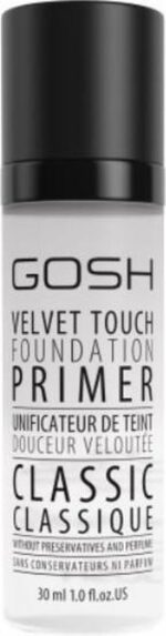 Gosh - Velvet Touch Foundation Primer baza pod makijaż Classic - Image 4