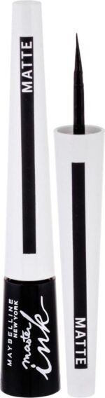 Maybelline Master Ink Matte Liner   Charcoal Black   Black   Eyeliner