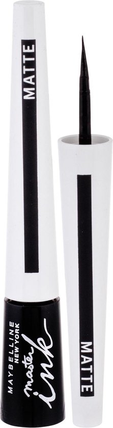 222x840-25 Maybelline Master Ink Matte Liner Charcoal Black Black Eyeliner - Image 1