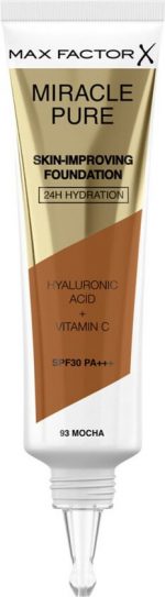 Max Factor Miracle Pure Foundation 93 Mocha - Image 3