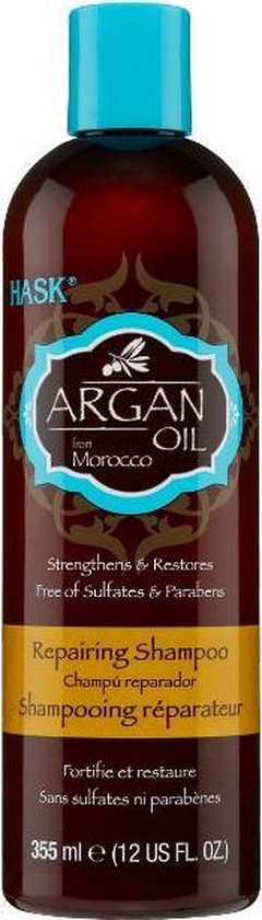 240x840-2 Hask Argan Oil Repairing Shampoo 355 Ml - Image 1