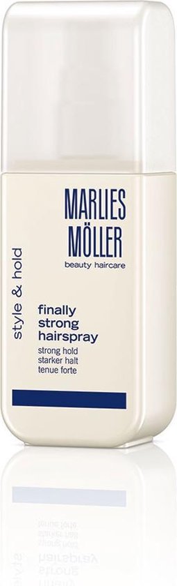 255x840-80 Marlies Moller Style And Hold Finally Strong Hairspray 125ml - Image 1