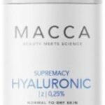 Intensief vochtinbrengende Crème Supremacy Hyaluronic Macca 0,25% Hyaluronzuur Droge Huid (50 ml)