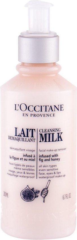 272x840-160 L'Occitane Cleansing Milk Facial Make-Up Remover 200ml - Image 1