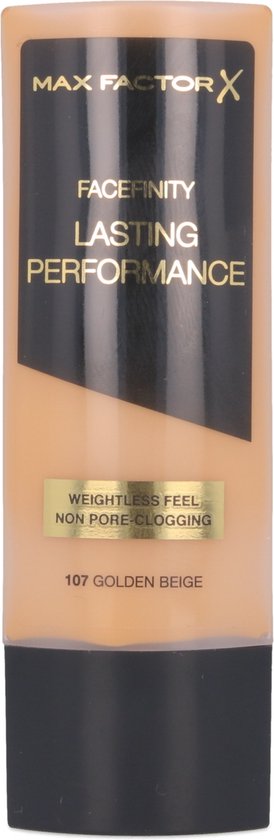 274x840-108 Max Factor Facefinity Lasting Performance Liquid Foundation 107 Golden Beige - Image 1