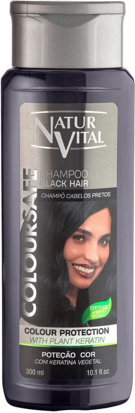 276x840-52 Natur Vital Champu Color Black 300 Ml - Image 1
