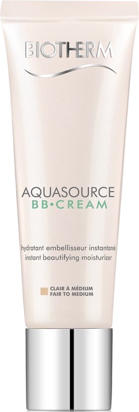 284x840-25 Biotherm Aquasource BB Cream Instant Beautifying Moisturizer Fluide LichtMedium 30ml - Image 1