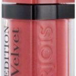 Lipstick with mattifying effect  Bourjois Rouge Edition Velvet No 04 Peach Club  7 7ml - Image 4