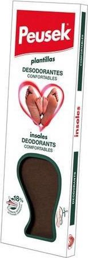 287x840-40 Peusek Insoles Deodorants Comfortables - Image 1