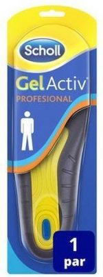 Scholl Gel Activ Werkinlegzolen voor Heren