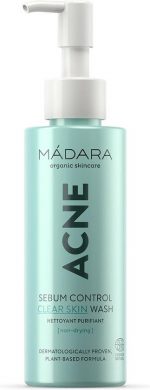 MÁDARA Acne Sebum Control Clear Skin Wash - 140 ml - tegen mee eters