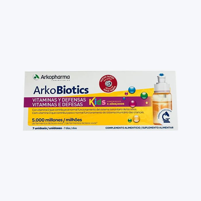 3247272_319af28011f288f1be89f3d524d3f21b Arkobiotics Vitamins and Defenses Children 7 Doses - Image 1
