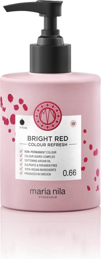 328x840-102 Maria Nila Colour Refresh 300ml-Bright Red 0.66 - Image 1