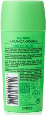 Tulipán Negro Original Deodorant Roller/ Groen - Voordelig/ Spaanse deodorant/ Set2 stuks - 75ml - Image 4