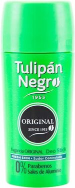 Tulipán Negro Original Deodorant Roller/ Groen - Voordelig/ Spaanse deodorant/ Set2 stuks - 75ml