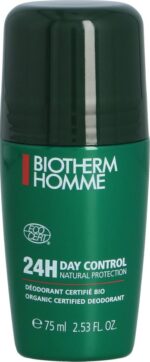 Biotherm Homme 24h Day Control Natural Protection Roll-On Deodorant - 75 ml - Image 4