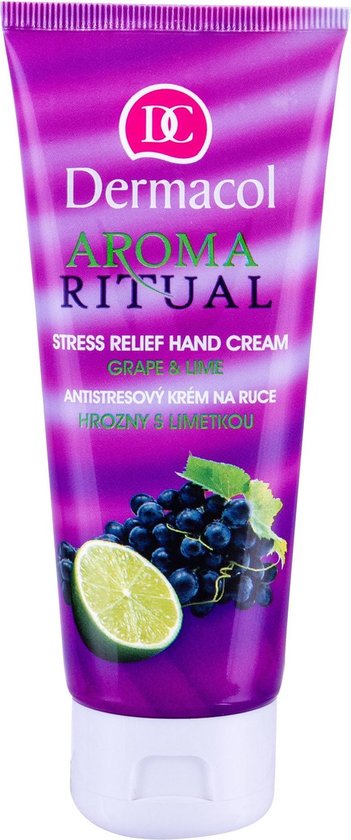 351x840-37 Dermacol - Antistress hand cream with lime Grapes - 100ml - Image 1