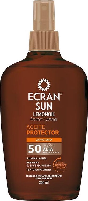 368x840-59 Zonnebrandolie Ecran SPF 50 (200 ml) (200 ml) - Image 1
