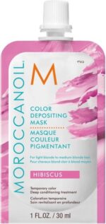 Moroccanoil Color Depositing Mask hibiscus - Haarmasker - 200ml - Image 4