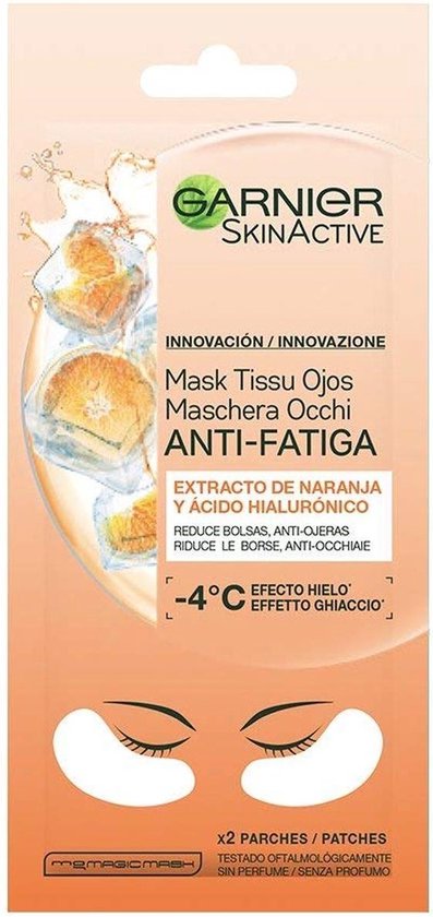 397x840-86 Skinactive Mask Tissu Anti-fatigue Eyes X 2 Patches By Garnier 6 G - Image 1