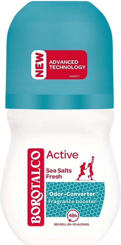416x840-3 Borotalco Active Blue Fresh Unisex Rollerdeodorant - 50 ml - Image 1