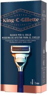 Manual shaving razor King C Gillette Neck Razor Blue - Image 2