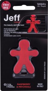 Mr & Mrs Fragrance - Jeff Raspberry & Patchouli - Car Scent - Image 3