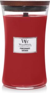 WoodWick Hourglass Large Geurkaars - Pomegranate - Image 2