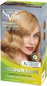 Coloursafe Permanent Hair Color By Natur Vital #7.3-golden Blonde - Image 3