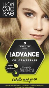 Color Advance Hair Colour By Llongueras #9-rubio-claro-claro - Image 2