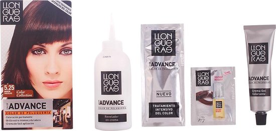 550x261-9 Color Advance Hair Colour By Llongueras #5.25-marron-chocolate - Image 1