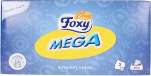 Foxy Mega Tissues 200 Units - Image 3