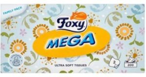 Foxy Mega Tissues 200 Units - Image 2